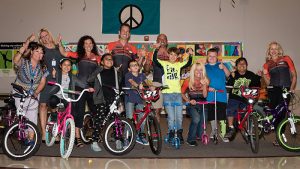 Station Casinos and Breakaway Cycling generously donate their time and resources to help CCSD promote safe biking and walking to school