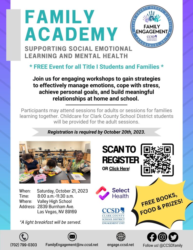 Join us at Family Academy on 10/21/23!
